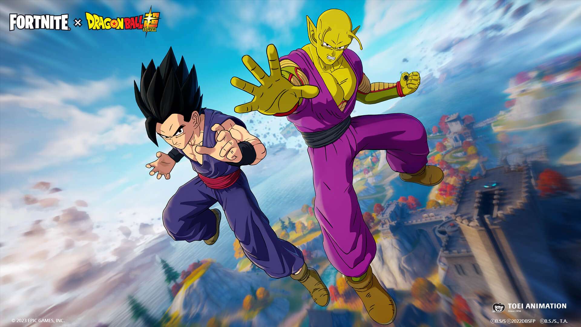 Dragon Ball no Fortnite: Gohan e Piccolo viram skins no game